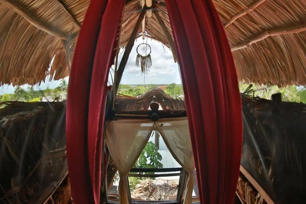 Hermosa Cabana Con Vista A La Laguna, En 5Ta Av. Bacalar